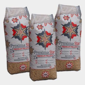 Palette mit Proxima-Pellets